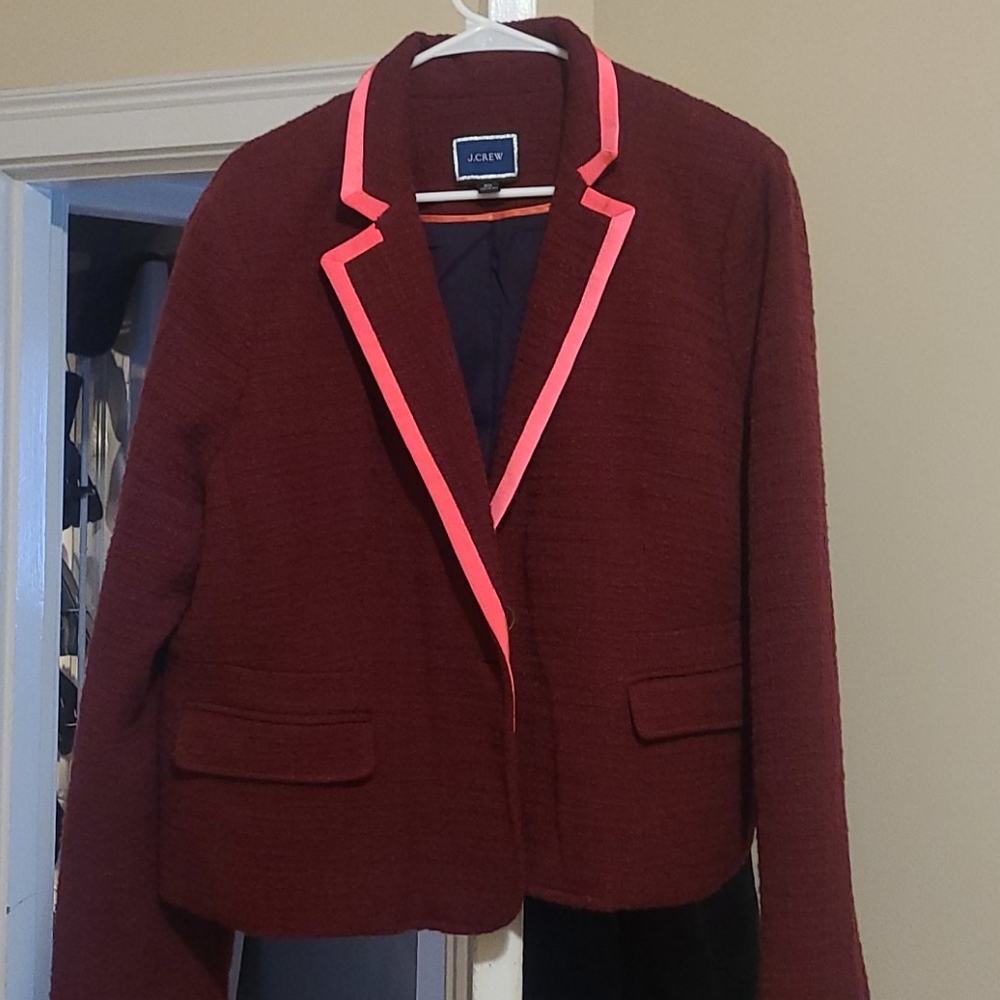 J Crew Peplum Blazer